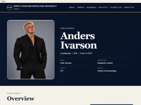 Athletics/Anders screenshot
