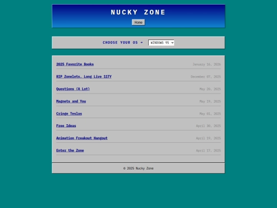 blog screenshot
