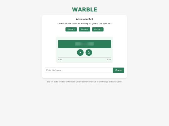 tests/warble/audioplayertest screenshot