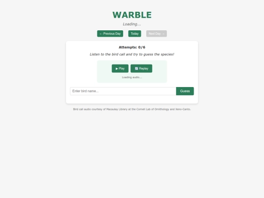 tests/warble/debug screenshot