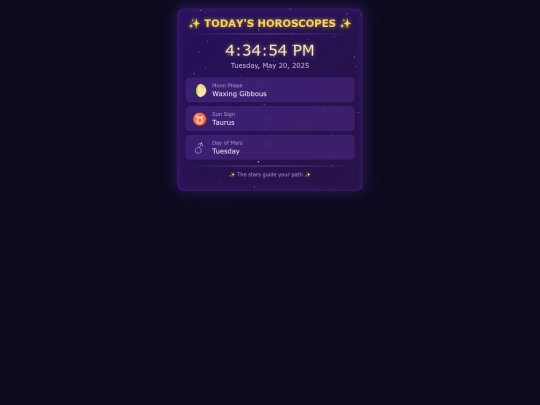 the_truth/horoscope screenshot