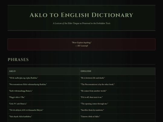 tools/aklo screenshot