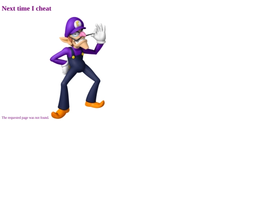not_found screenshot