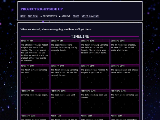 history screenshot