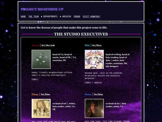 team screenshot
