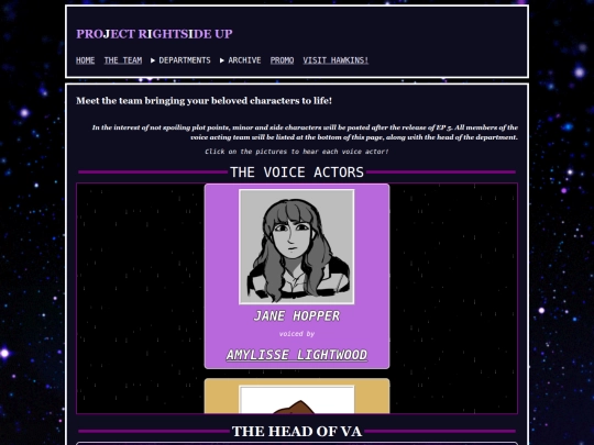 va screenshot