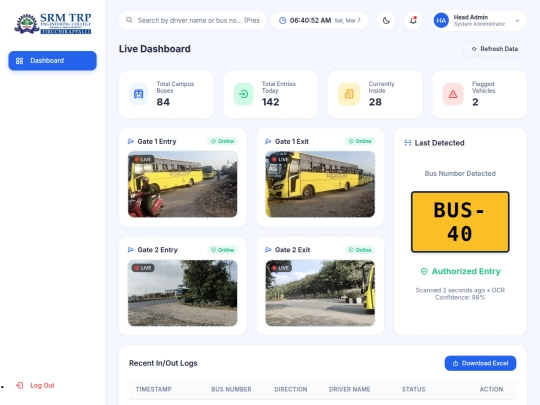 Bus screenshot