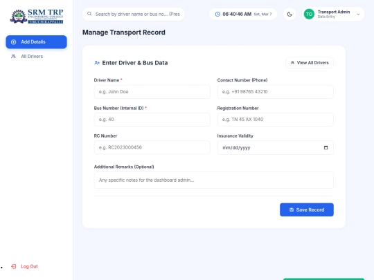 TransportOffice screenshot