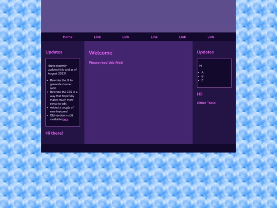 index screenshot