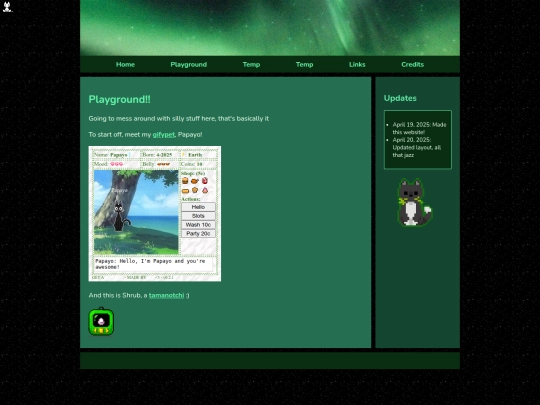 oldSite/playground_old screenshot