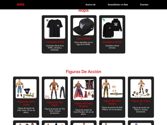 accesorios screenshot