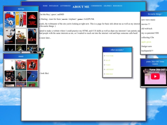 aboutme screenshot