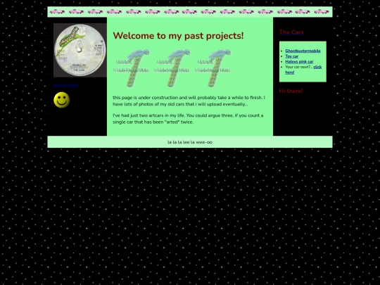 past cars screenshot