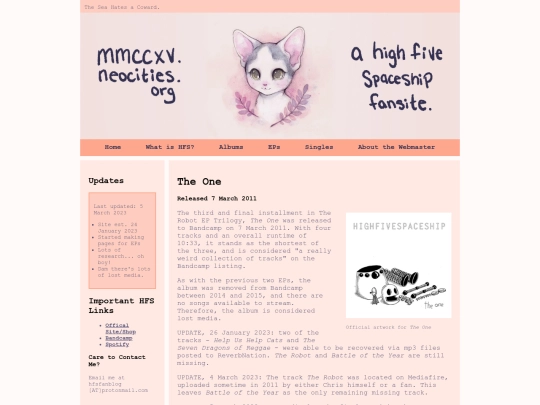 EPs/The One/TheOne screenshot