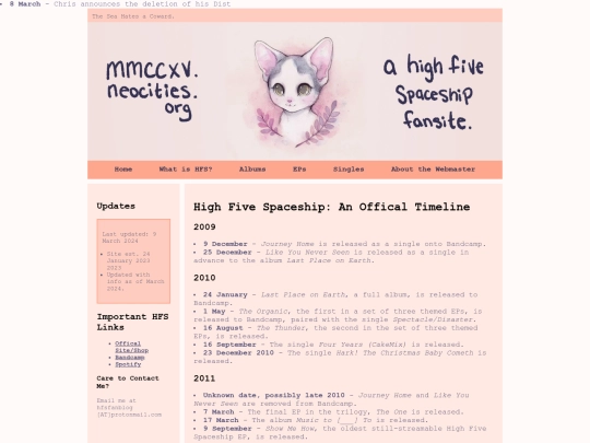 Info/hfshistory screenshot