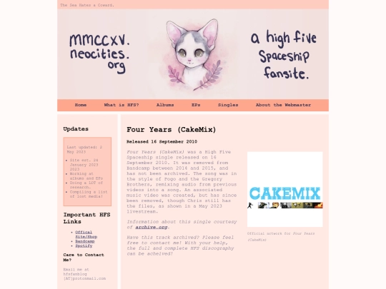 Singles/2011-2014/FourYearsCakemix screenshot