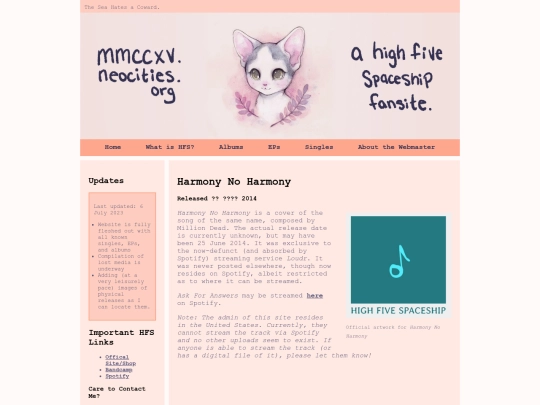 Singles/2011-2014/HarmonyNoHarmony screenshot
