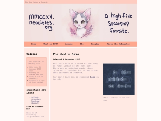 Singles/2015-Present/ForGodsSake screenshot