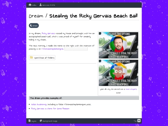 dreams/gervaisbeachball screenshot