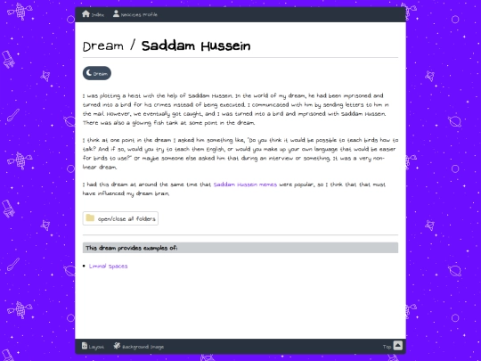 dreams/saddamhussein screenshot