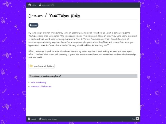 dreams/youtubekids screenshot