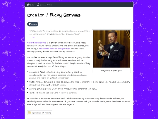 gervais screenshot