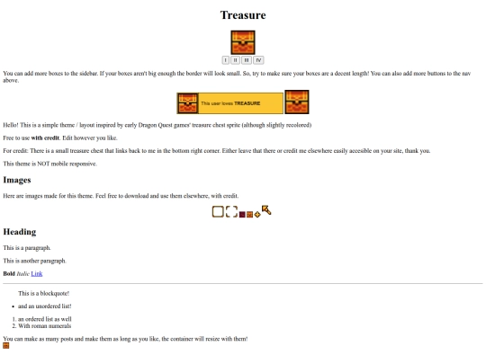 treasure screenshot