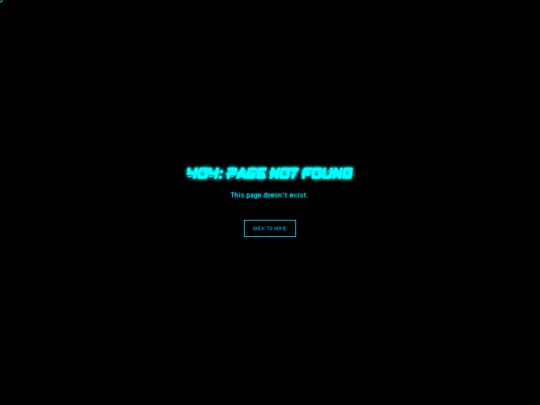 not_found screenshot