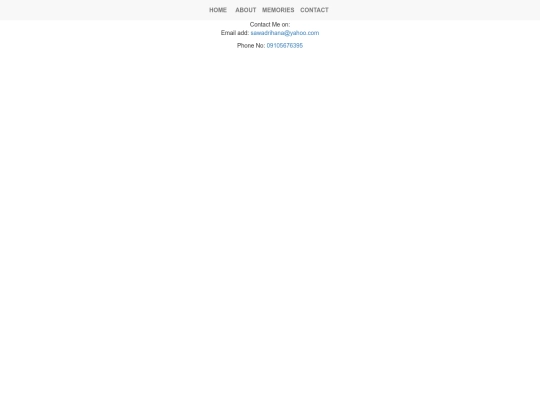 Contact screenshot