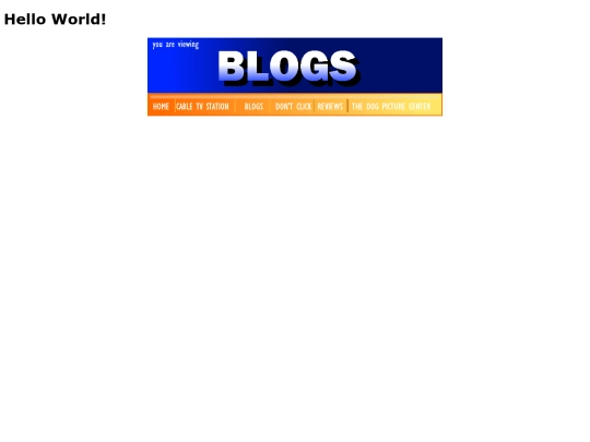 blog screenshot