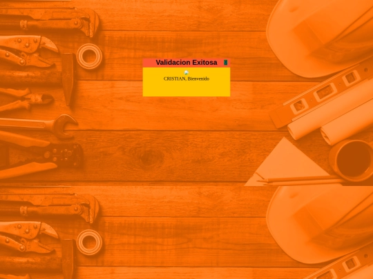 1.2 validacion exitosa screenshot