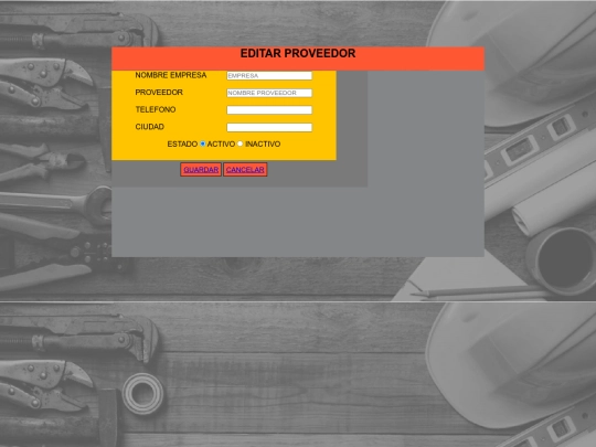 4.2.2 editar proveedor screenshot