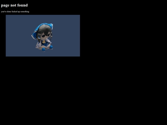 not_found screenshot
