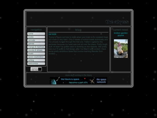 blog screenshot