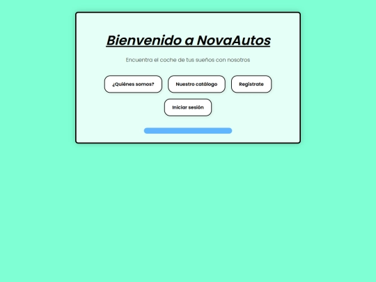 webpages/novaautos screenshot