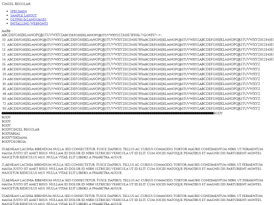 Recursos/cinzel/cinzel-regular-demo screenshot