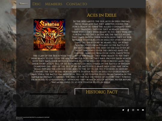 Songs/coat of arms/Aces in Exile screenshot