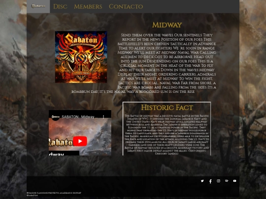 Songs/coat of arms/Midway screenshot