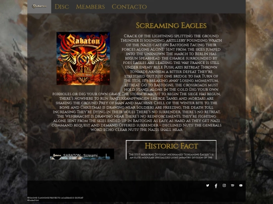 Songs/coat of arms/Screaming_Eagels screenshot