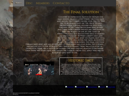 Songs/coat of arms/The Final Solution screenshot