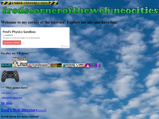 homepage screenshot