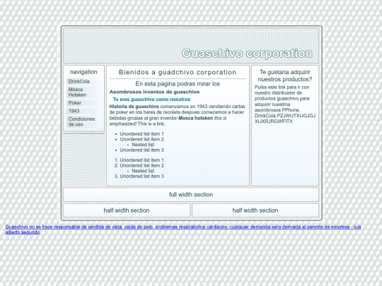 index screenshot