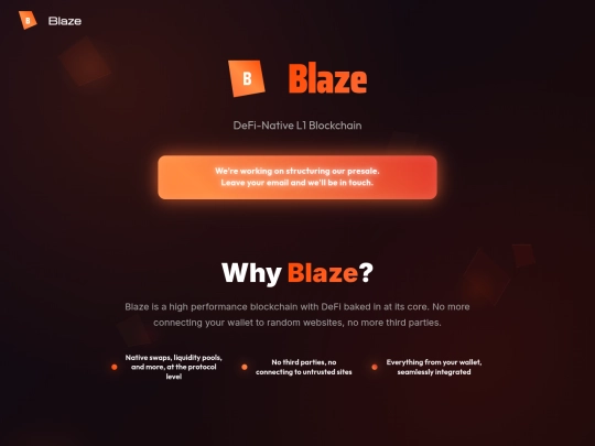 blaze screenshot
