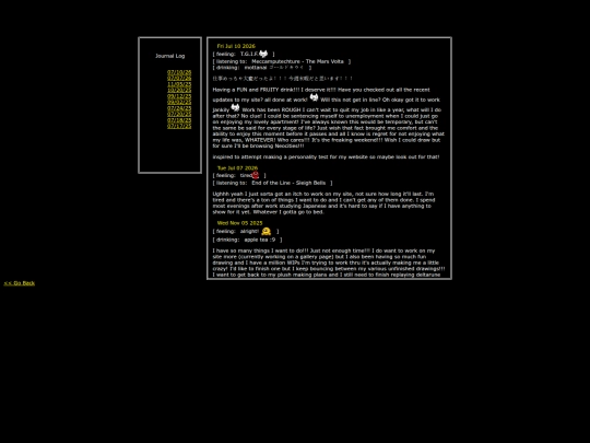 JOURNAL screenshot