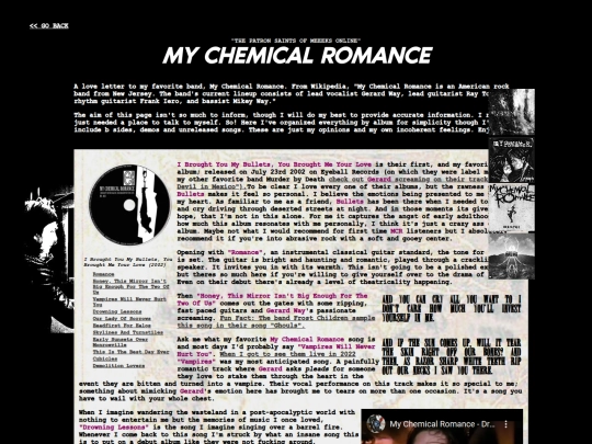 MCR screenshot