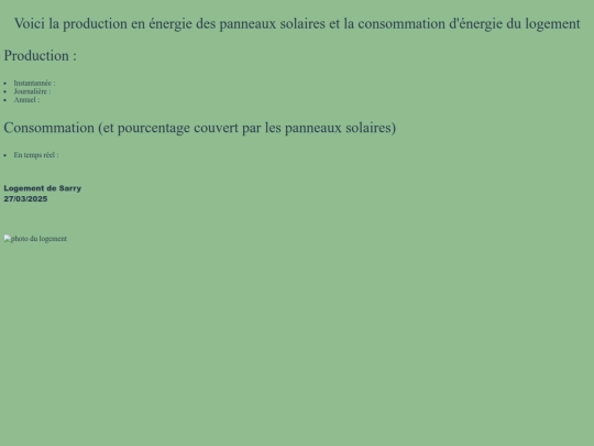 NoXyZz/Première page gestion d'énergie screenshot