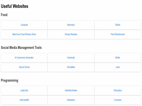 index screenshot