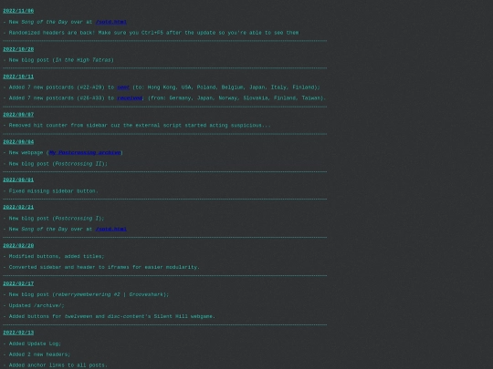 archive/upd8log screenshot