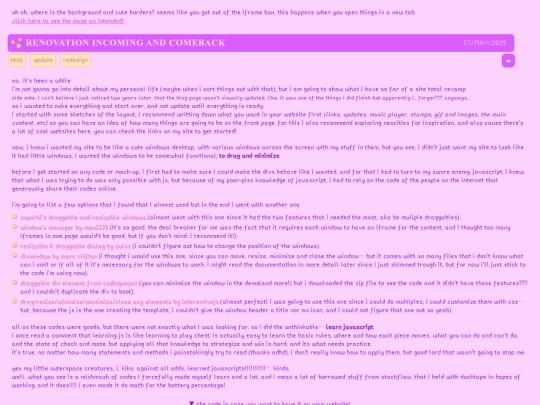 blog screenshot