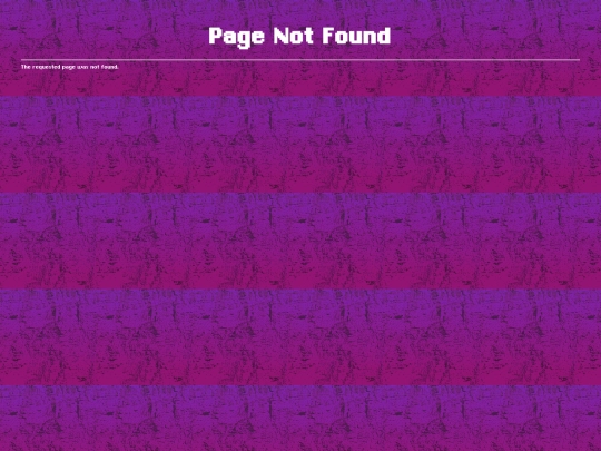not_found screenshot